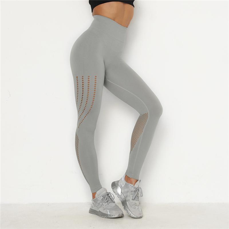 New Gym High Waist Seamless Legging Women's Sport Pants Femme Push Up Fitness Elastic Workout Pants Sports Leggings Women