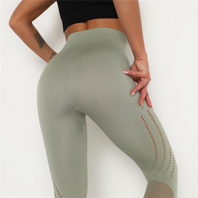 New Gym High Waist Seamless Legging Women&#39;s Sport Pants Femme Push Up Fitness Elastic Workout Pants Sports Leggings Women