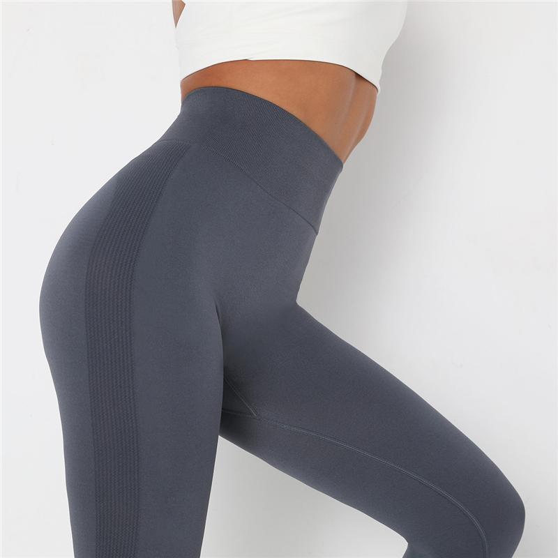 Women New Gym Sports Leggings Women High Waist Push Up Elastics Yuga Pants Fitness Jogging Workout Running Leggins wear