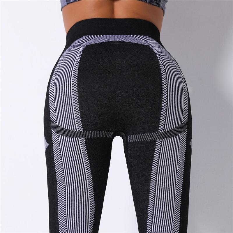 Women Sexy Gym Running Sports Leggings Pants Push Up Jeggings Seamless Sports Pants Training Workout Stretch Fitness Leggings