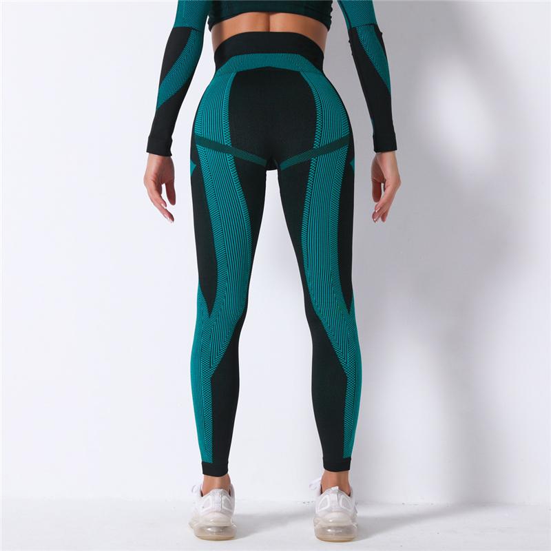 Women Sexy Gym Running Sports Leggings Pants Push Up Jeggings Seamless Sports Pants Training Workout Stretch Fitness Leggings