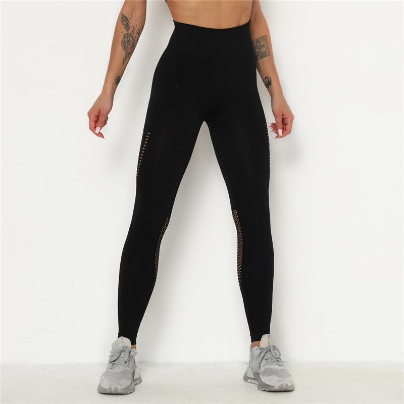 New Gym High Waist Seamless Legging Women's Sport Pants Femme Push Up Fitness Elastic Workout Pants Sports Leggings Women