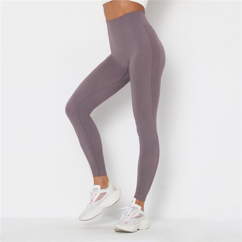 Women New Gym Sports Leggings Women High Waist Push Up Elastics Yuga Pants Fitness Jogging Workout Running Leggins wear