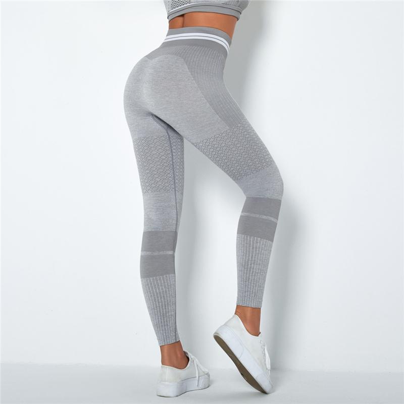 Seamless Sport Set Women Crop Top T-shirt   High Waist Legging Pants 2 Piece Fitness Suit Gym Workout Outfit Fitness Push Up Set