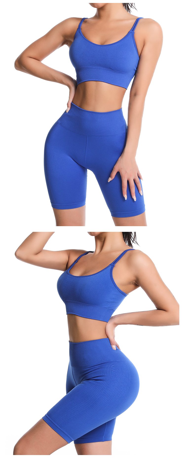 Solid High Waist Sport Legging Women Gym Fitness Push Up Seamless Leggings New Running Workout Training Short pants Bottoms